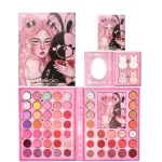 Kevin Coco 62-Color Bunny Girl Makeup Palette Set - Image 2
