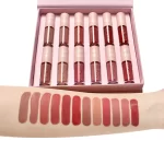 Kevin coco Colors Make Me Happy: 12-Color Matte Lip Gloss Set - Image 3
