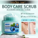 sadoer bath salt scrub blue berry 350g - Image 2