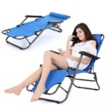 Outdoor folding chair - Blue color