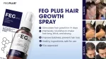 Feg plus hair growth spray  - 50ml - Image 2