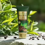 Earthgenix coffee and green tea face wash - 100ml