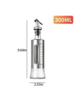 Oil glass cruet 300ml - Image 2