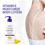 Sadoer vitamin e moisturizing body lotion - 400ml