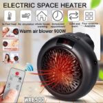 Electric space heater - 900w