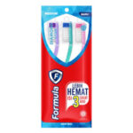 Formula silver protector medium toothbrush 3pcs set - Image 2
