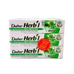 Dabur herbal toothpaste oral protection Basil - 3 x 150g