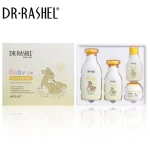 Dr.Rashel Baby Care Gift Set 4 Pcs set (Baby 2 in 1 Wash & Shampoo / Baby Nourishing Lotion / Baby Massage Oil / Baby Moisturizing Cream)