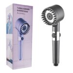 Tyrbocharged shower head