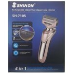 Shinon rechageable shaver / hair clipper / nose trimmer SH-7105 - Image 4