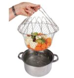 Stainless Steel Foldable Frying Basket