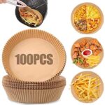 Air Fryer Cooking Paper Plate 100 pcs