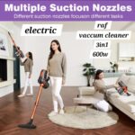 Raf Vacume Cleaner with Multiple Suction Nozzles