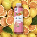St. Ives Exfoliating Body Wash, Pink Lemon Mandarin 650 ML - Image 3
