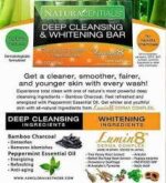Naturacentials Deep Cleansing Whitening Bar 135G - Image 4