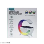 LED Wireless Charging Speaker (BT 2301) With RGB Lights - Image 3