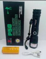 Super Light Rechargable Flashlight P50 - Image 2