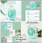 Mini Rechargable Fan