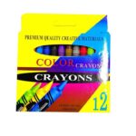 Color crayon 12 non-toxic colors