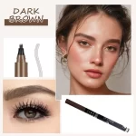 Cover Up Eyebrow Tattoo - Dark Brown - Image 2