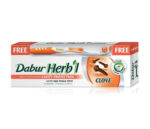 Dabur Herbal Cavity Protection Clove Toothpaste 2 x 150 g + Toothbrush