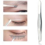FASHION PLUS Eyebrow Tweezers,Stainless Steel Facial Hair Remover - Image 2