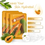 Aichun Beauty Papaya Facial Mask - 3pcs - Image 2
