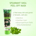 Aichun Spearmint Shea Peel-Off Mask- 120ml - Image 5