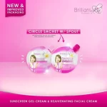 Brilliant Skin Rejuvenating Facial Cream Day & Night Sachet -13g - Image 3