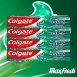 Colgate Max Fresh Clean Mint Gel Toothpaste - 4 x 75ml
