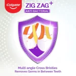 Colgate ZigZag Anti-Bacterial Toothbrush - Soft (Pack of 6) - Image 4