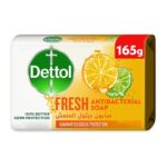 Dettol Fresh Anti-Bacterial Bar Soap 4 × 165g