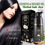 Disaar Black Dye Hair Shampoo - 400ml - Image 2