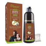 Disaar Organic Brown Hair Care Dye Shampoo 400ml - Brown Color - Image 7