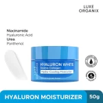 Luxe Organix Hyaluron White Double Collagen Hydra-Cooling Moisturizer 50g - Image 2