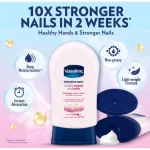 Vaseline Intensive Healthy Hands & Nails Cream - 85ml - Image 2