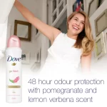 Dove Go Fresh Pomegranate & Lemon Verbena Deodorant Spray - 250ml - Image 2