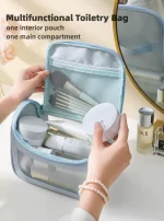 Women Cosmetic Travel Makeup Bag Waterproof - Image 5