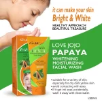 Love Jojo Papaya Whitening Moisturizing Facial Wash - 120g - Image 5