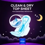 Always Clean & Dry Maxi Thick Night Sanitary Pads - 48Pcs - Image 3