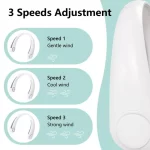 Vaneless Hanging Neck Fan - Image 3