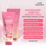 Luxe Organix Niacinamide + Arbutin Healthy Light Whitening Serum Lotion - 350ml - Image 3