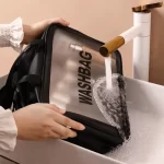 Transparent Travel Makeup Bag Waterproof (Big) - Image 3