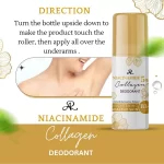 AR Niacinamide Collagen Deodorant Roll On - 75ml - Image 6