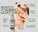 Soriko Goat Milk Overnight Body Lotion - 500ml - Image 6