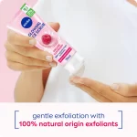 Nivea Glowing Face Rice Scrub Organic Raspberry - 75ml - Image 2