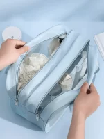 Transparent Travel Makeup Bag Waterproof (Big) - Image 11