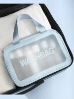 Transparent Travel Makeup Bag Waterproof (Big) - Image 12