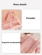 Transparent Travel Makeup Bag Waterproof (Big) - Image 6