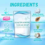 Niacinamide Tawas Soap - 100g - Image 2